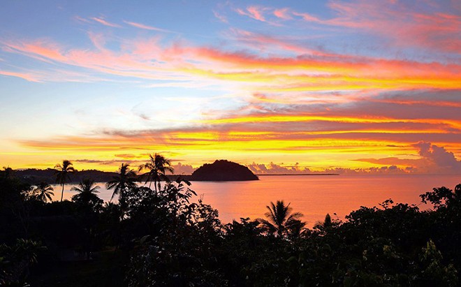 Configure su reloj interno a la hora de la isla en este Fiji Auberge Resort 